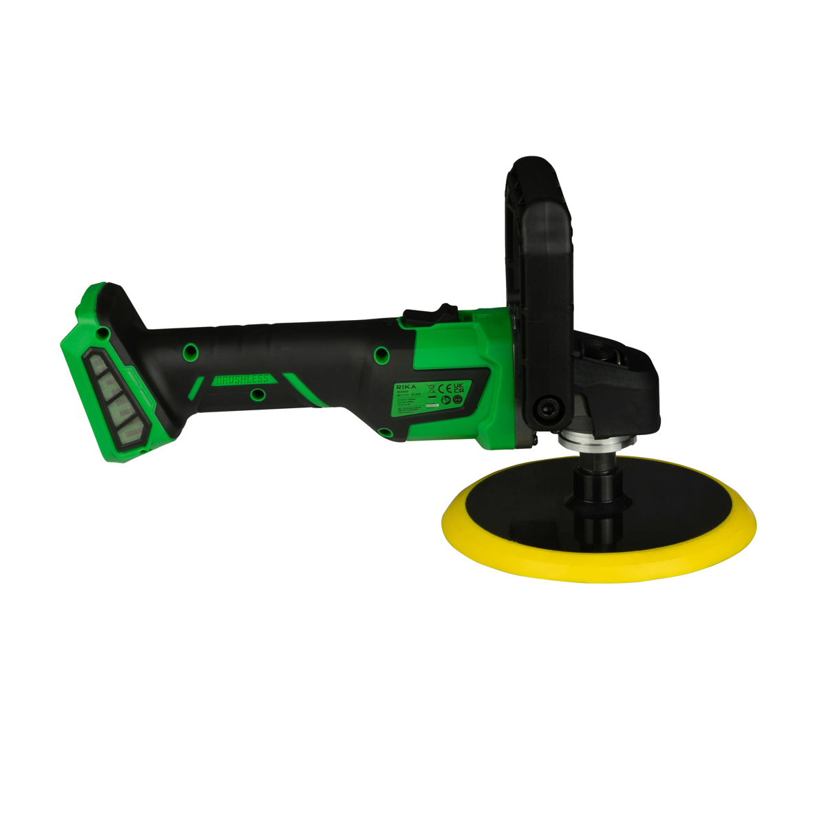 Rikä RK40 40V Cordless Rotary Car Polisher | 180mm Pad | Brushless Motor | Body Only